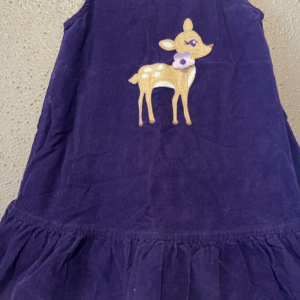 Gymboree Corduroy Reindeer Dress